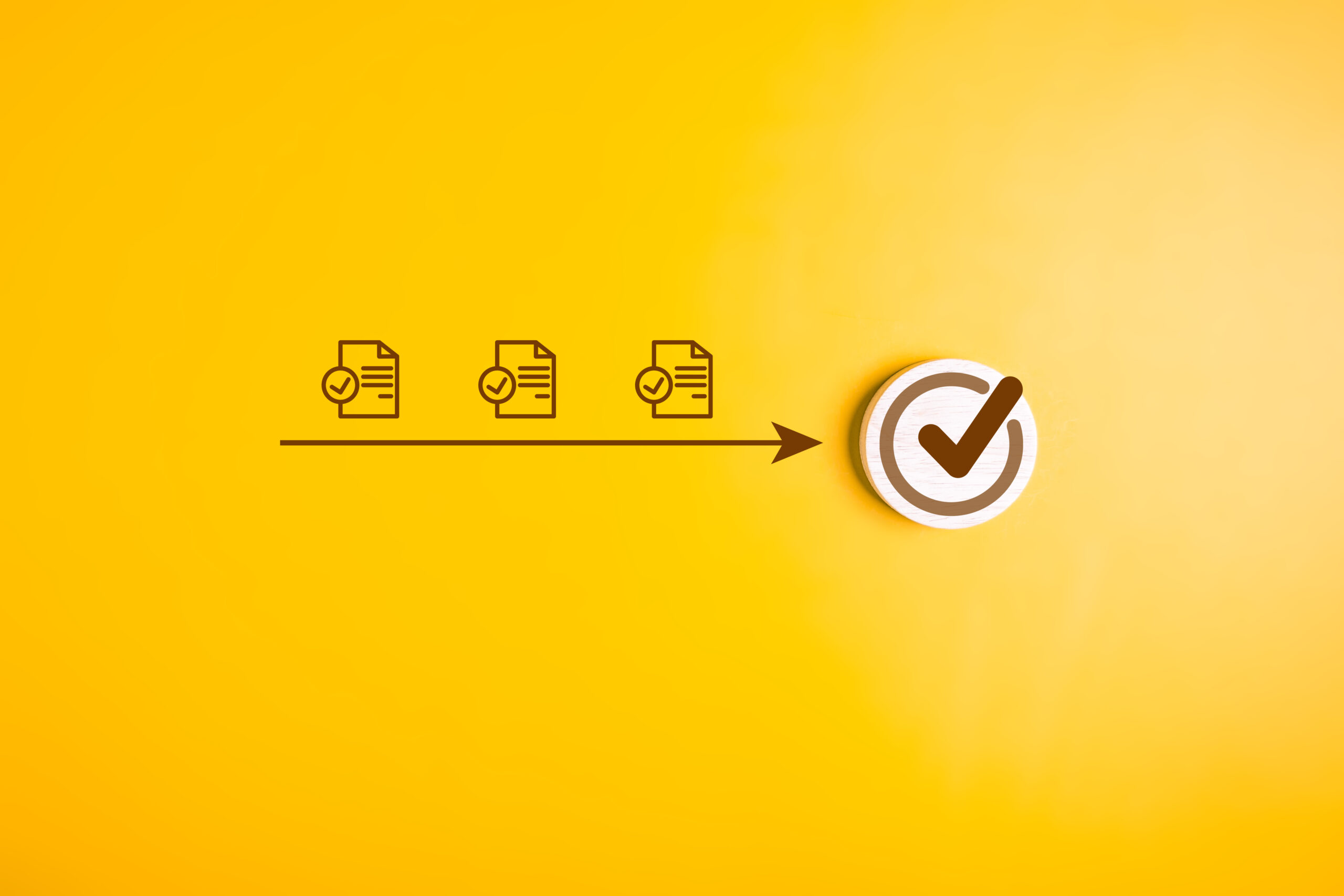 Yellow - Checklist - Icon